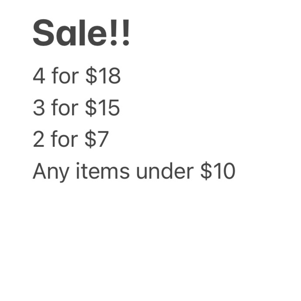 Sale!!
